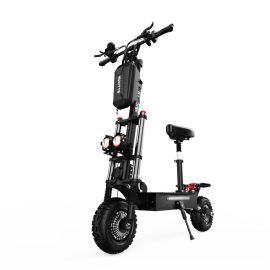 Coupon DUOTTS D66 60V Electric Scooter 60V 24AH 1800W*2 Dual Motors 11inch 60-70KM Max Mileage 150KG Payload E-Scooter