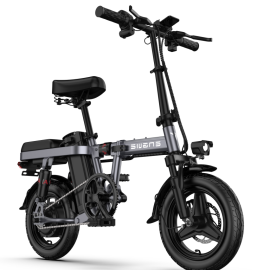 Coupon ENGWE T14 10Ah 48V 250W 14inch Folding Electric Bike 25km/h Max Speed 35-80km Mileage Range E Bike For City Road