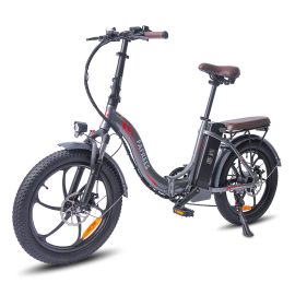 Coupon FAFREES F20 PRO 36V 18AH 250W 20×3.0inch Folding Electric Bicycle 25KM/H Top Speed 120-150KM Max Mileage 150KG Payload Electric Bike