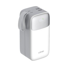 Coupon LDNIO 22.5W 185Wh 50000mAh Power Bank External Battery Power Supply with 2 Inputs & 4 Outputs Fast Charging for iPhone 15 15 Plus 15 Pro 15 Pro Max for Huawei Mate60 Pro for Xiaomi 13pro for Samsung Galaxy S23