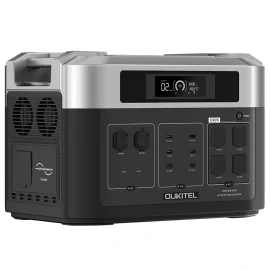 Coupon OUKITEL BP2000E Outdoors Portable Power Station 2048Wh LiFePo4 Solar Generator 2200W AC Output LiFePO4 Solar Generator for Home Camping Emergency Battery Backup EU Plug