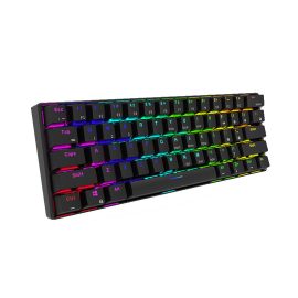 Coupon Royal Kludge RK61 Mechanical Keyboard 61 Keys bluetooth 5.0 Wired Dual Mode RGB Gaming Keyboard