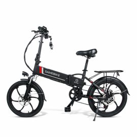 Coupon SAMEBIKE 20LVXD30 10.4AH 48V 350W Electric Moped Bike 20 inch E-bike 80km Mileage Electric Bike