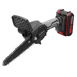 Coupon VIOLEWORKS 6 Inch Portable Electric Pruning Saw Rechargeable One-hand Woodworking Electric Chain Saws W/ 1/2 Battery