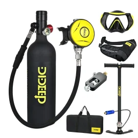Coupon DIDEEP X4000Pro 1L Scuba Diving Tank Oxygen Diving Cylinder Equipment Air Cylinder Underwater Diving