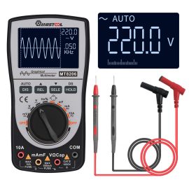 Coupon MUSTOOL MT8206 2 in 1 Intelligent Digital Oscilloscope Multimeter with Analog Bar Graph