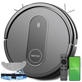 Coupon Proscenic T7 Robot Vacuum Cleaner Strong Suction Robotic Vacuums Super Slim Quiet Schedule Setting App or WiFi or Alexa or Siri Control