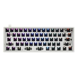 Coupon SKYLOONG GK61X GK61XS Keyboard Kit Hot Swappable 60% RGB Wired bluetooth Dual Mode PCB Mounting Plate Case Keyboard Customized Kit