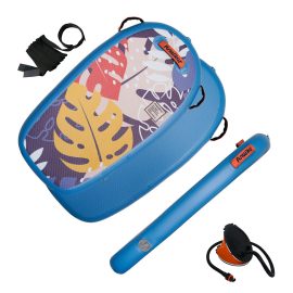 Coupon FUNWATER Body Board Beach Kids Board Ultra Lightweight PVC Core Board for Beach and Pool,with Wrap Wrist Straps,Foldable,Perfect Surf for Teens and Adults ES1Z00091 or ES1Z00088
