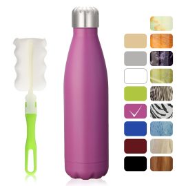 Coupon King Do Way 500ml Insulated Stainless Steel Water Vacuum Bottle Double-Walled for Outdoor Sports Hiking Running