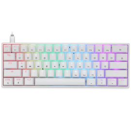 Coupon SKYLOONG GK61 Mechanical Keyboard 61 Keys Hot Swappable Gateron Optical Switch RGB Type-C Wired Programmable 60% Layout Gaming Keyboard