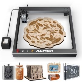 Coupon ACMER P2 20W Laser Engraver Fixed FocusEngraving at 30000mm/minUltra-silent Auto Air Assist No DIY No Installation