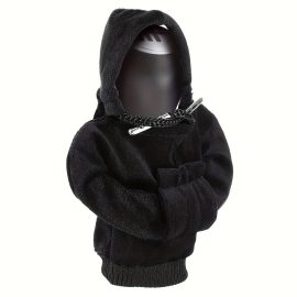 Coupon Car Gear Shift Cover Mini Hoodie Shift Knob Cover Fashionable Mini Hooded Sports Shirt Manual Handle Winter Warm Gear Knob Universal Car Decor Accessories