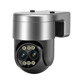 Coupon ESCAM G03 4MP+4MP Dual lens WiFi IP Camera PTZ 1440P 8X Zoom H.265 Intelligent Night Vision Two Way Audio Motion Tracking IP66 Waterproof Outdoors Monitoring Suveillance Cameras