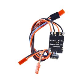 Coupon Flipsky Dual Way 5AX2 Brushed ESC Speed Controller 2-3S for 130/180 Motor Engine RC Car Airplane Model Parts