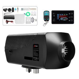 Coupon HCalory 12V 2KW/5-8KW Car Parking Heater Air Diesels Remote Control LCD Monitor for Car RV Motor home Trailer Trucks Boats