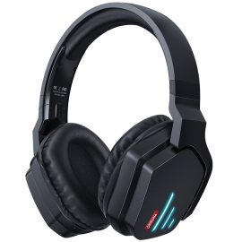 Coupon ONIKUMA B60 Wireless Headset bluetooth Headphone 40mm Unit Stereo Deep Bass LED Light Over Ear Gaming Headphones with Mic