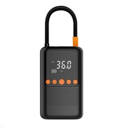 Coupon Portable Car Tire Inflator Pump Cordless Mini Electric Air Pump for Car Bicycle Motorcycle Home Handheld Electric Tire Pump