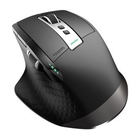 Coupon Rapoo MT750L Wireless Mouse 600/1200/1600/3200 8 Programmable Keys bluetooth-compatible Mice Rechargeable Ergonomics for Gaming Office Work