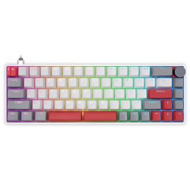 Coupon SKYLOONG GK6+ 68 Keys Wired Mechanical Gaming Keyboard Optical Switch RGB Type-C Programmable 65% Layout Gaming Keyboard