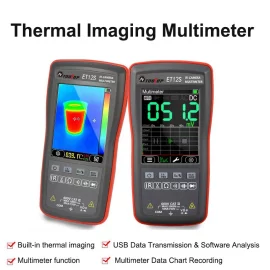 Coupon TOOLTOP ET11S/ET12S 2In1 Thermal Imager Digital Multimeter 6000 Count Voltage Current Resistance Capacitance Diode Frequency Tester PC Data Transfer