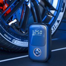 Coupon Wireless Air Pump 12V 120W Power 4 Inflation Modes Type-C Rechargeable 46dB Portable Lightweight Mini Power Bank Bike Pump for Bicycle Car Motorbike Football