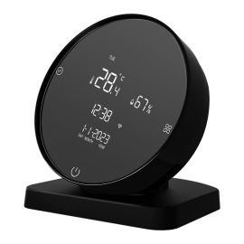 Coupon AGSIVO 3 In 1 Tuya Wifi Infrared IR Remote Controller Alarm Clock Temperature and Humidity Sensor Compatible with Alexa & Google Home
