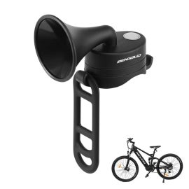 Coupon BENGGUO Horn 120dB High Sound Bicycle Bell Horn 5 Light Modes 200mAh Type-C Waterproof Electric Horn for Cycling