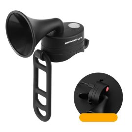 Coupon BENGGUO Horn 120dB High Sound Bicycle Bell Horn 5 Light Modes 200mAh Type-C Waterproof Electric Horn for Cycling