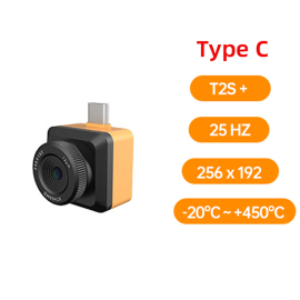 Coupon INFIRAY T2S+ Thermal Imaging Camera 256×192 for Smart Phone Type-C Connector PCB Floor Heat Inspection Infrared Thermal Imager