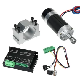 Coupon MACHIFIT ER11 48V DC 500W High-Speed Cooling Brushless Spindle Motor for Engraving PCB Drilling, Low Noise, High Torque