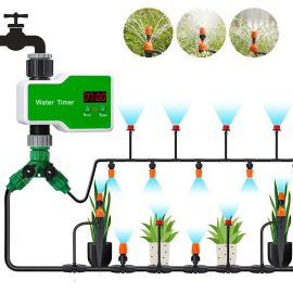Coupon Smart Controller Automatic Timer Watering Device + 10m 10 Sets Ground Plug Dual use Set