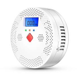 Coupon Tuya WiFi Smart Carbon Monoxide Detector Alarm 85dB Sound Warning LCD Digital Display Home Indoor CO Poisoning Siren