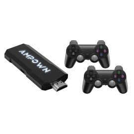 Coupon Ampown GD20 TV Game Console 4K 60fps HDMI Low Latency Output GD10 Ultra GD20 TV Game Stick Portable Retro Console Built in 70K Game