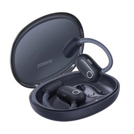 Coupon Baseus Eli Sport1 OWS Open Ear Earbuds bluetooth 5.3 Earphone 16.2mm Diaphragm Driver Stereo Bass Sound Dual Mic Call Noise Cancelling Air conduction Earhook Earhook Sports Headphone