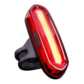 Coupon Bike Taillight 600mAh Battery 4 Light Modes USB-C Rechargeable IPX6 Waterproof Wear-resistant Lightweight Bicycle Rear Light for Night Cycling