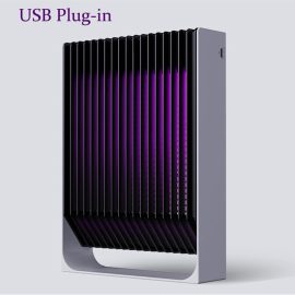 Coupon Black Knight B2000V Mosquito Lamp USB Dual Function Photo-Induced Shock ABS Fire-Resistant for Home Office Hotel Supermarket Effective Mosquito Control