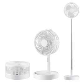 Coupon Changhong Folding Telescopic Fan with Remote Control Household Silent 4 Speed Adajustable Electric Fan for Home Dormitory Bed Office