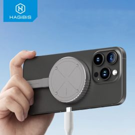 Coupon Hagibis Magnetic M.2 NVMe 2230 SSD Enclosure USB-C 3.2 Gen 2 10Gbps to NVMe PCI-E PD3.0 100W SSD Case for iPhone 15 Pro Max ProRes MacBook