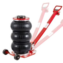 Coupon IMars Air Jack 3 Ton or 6600 lbs Triple Bag Air Jack Airbag Jack with Six Steel Pipes 17.7 inch or 470 mm Lift up Fast Lifting Pneumatic Jack with Adjustable Long Handle for Cars Garages Repair
