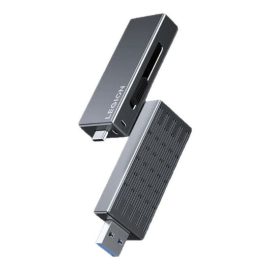 Coupon Lenovo LU1 256GB USB Flash Drive Dual Interface Type C and USB3.2 Gen2 10Gbps Fast Speed Pendrive Metal U Disk