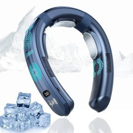 Coupon Portable 3 Mode Wearable Air Conditioner with 360° Airflow Coverage 6000mAh Rechargeable USB Charging Lightweight Perfect for Outdoor Activity Travel Office
