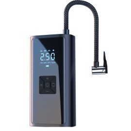 Coupon Portable Cordless Car Tire Inflator with Digital Display 80W Car Air Pump with LED Light Accurate Monitoring Preset Tire Pressure