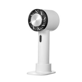Coupon Portable Mini Handheld Ice Compress Fan USB Rechargeable 2200mAh Battery 3 Speed Settings Lightweight for Home Office Travel Outdoor