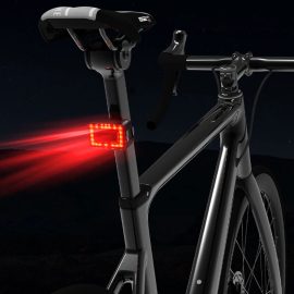 Coupon Smart Radar Bicycle Taillight 7 Light Modes 1500mAh Battery Capacity Waterproof 30m Object Approaching Alerts Safe Riding Back Light for Cycling