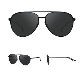 Coupon Xiaomi Mijia Luke Sunglasses UV400 Anti-polarization TAC Lens Anti-glare Eye Protection Easy to Adjust Pilot Style Sport Glasses for Cycling Hiking Camping
