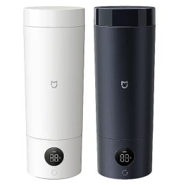 Coupon Xiaomi Mijia Portable Electric Heating Cup 2 350mL Temperature LED Thermos 316 Stainless Steel Boiling Cup Kettle For Travel Coffee