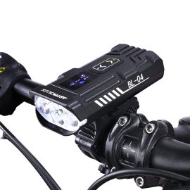 Coupon Astrolux® BL04 Digital Bike Headlight 1600LM Dual Distance Beam 6000mAh Portable Power Bank Type-C Charging Memory Mode Waterproof Bicycle Front Light for Electric Bike MTB Bike Flashlight