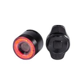 Coupon BIKIGHT Wireless Smart Brake Sensing Bike Taillight 600mAh Battery 15 Light Modes USB-C Rechargeable IP66 Waterproof Aluminum Shell Bicycle Rear Light with Remote