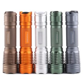 Coupon Convoy M21B SFT40 3V 8A 12 Groups Strong Flashlight Powerful 21700 LED Torch Outdoor Tactical Survival Tools